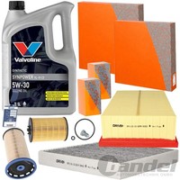 Dr!Ve+ FILTERSET+5W30 ÖL Passend FüR Audi A3 8V Q3 VW Golf 7 Passat B8 Touran 5T