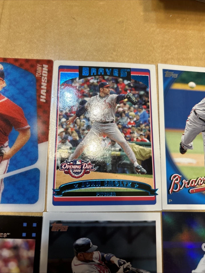 Atlanta Braves Baseball Card Collection (10 Cards) - Image 4 of 4