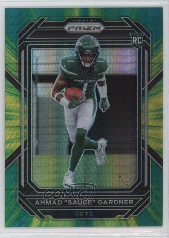 2022 Panini Prizm Rookies Hyper 157/175 Ahmad Gardner Sauce #341 Rookie RC 10zd