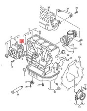 Genuine VW SEAT SKODA AUDI Beetle Cabrio Cabriolet Bettle Seal 032103161K
