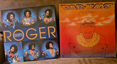 JTz* 2 NMint Lps * ROGER TROUTMAN * The Many Facets of ROGER * BAR-KAYS ~ As One