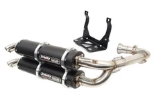 Dual Full System Exhaust Muffler For Maverick X3 Max RR XDS Turbo DPS 2017-24