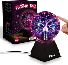 6" Plasma Ball Light   Touch  Sound Sensitive Activated Lightning Globe   12V P