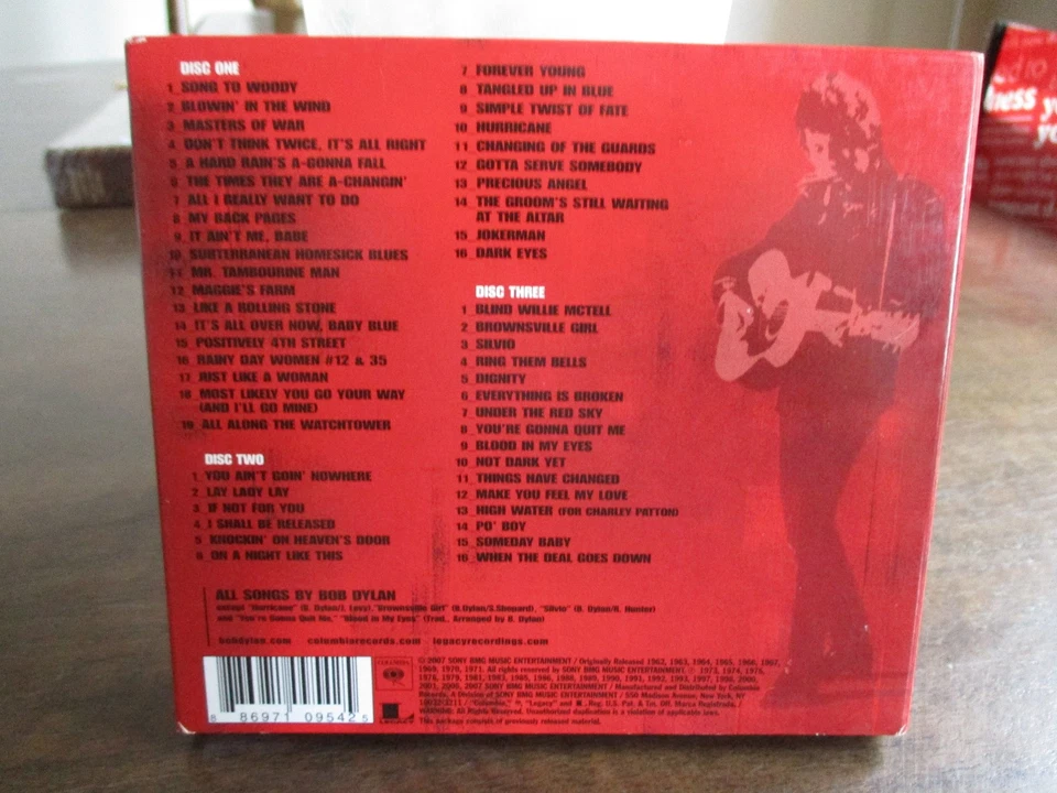 Bob Dylan – Dylan - 2007 Remastered Columbia 3 CD Set NM $13.95 - Image 2 of 3
