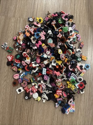 400pcs Assorted Fun Word Quote Shoe Charms for Crocs & Bracelets Accessories