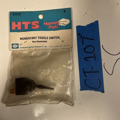 H.T.S. Momentary Toggle Switch Non Illuminated ET312 Durable Electrical Control