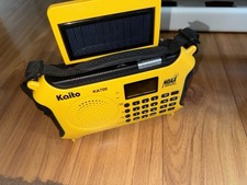 Kaito KA700 AM FM NOAA Weather Radio Recorder Bluetooth Dynamo  Solar