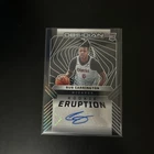 2024-25 Panini Obsidian - Rookie Eruption Autographs Bub Carrington /149