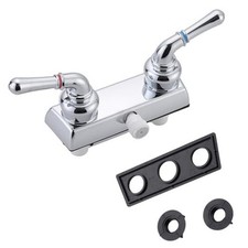 Chrome RV Shower Faucet - Dual Faucet for Camper RV - Chrome