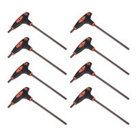 8 StüCk 5Mm SechskantschlüSsel T-Griff Doppelkopf-SchraubenschlüSsel, S2-Stahl