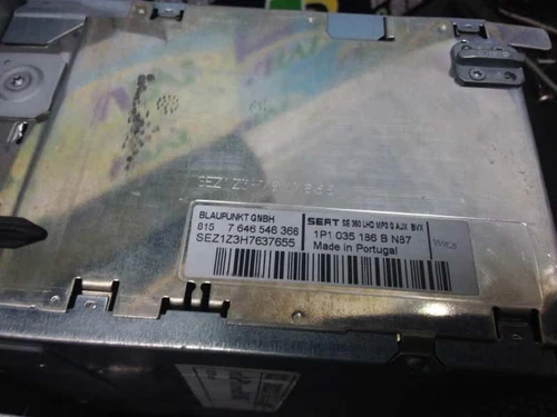 1P1035186BN87 Sistema Audio/Radio Cd para SEAT LEON (1P1) * 433585 - Imagen 5 de 5