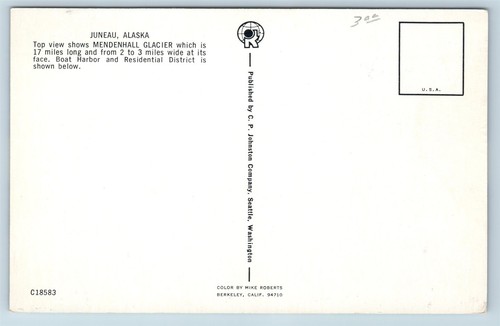 Postcard AK Alaska Banner Greetings From Juneau Dual View Vintage O08 - Picture 2 of 2