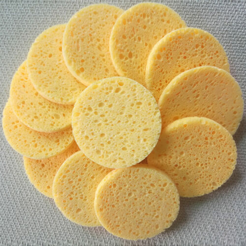 50PCS Cosmetic Sponges Face Washing Facial Sponge Tanning Goggles - Picture 8 of 18