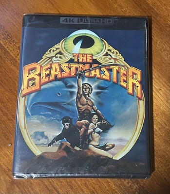 THE BEASTMASTER New Sealed 4K Ultra HD + Blu-ray Marc Singer Tanya Roberts