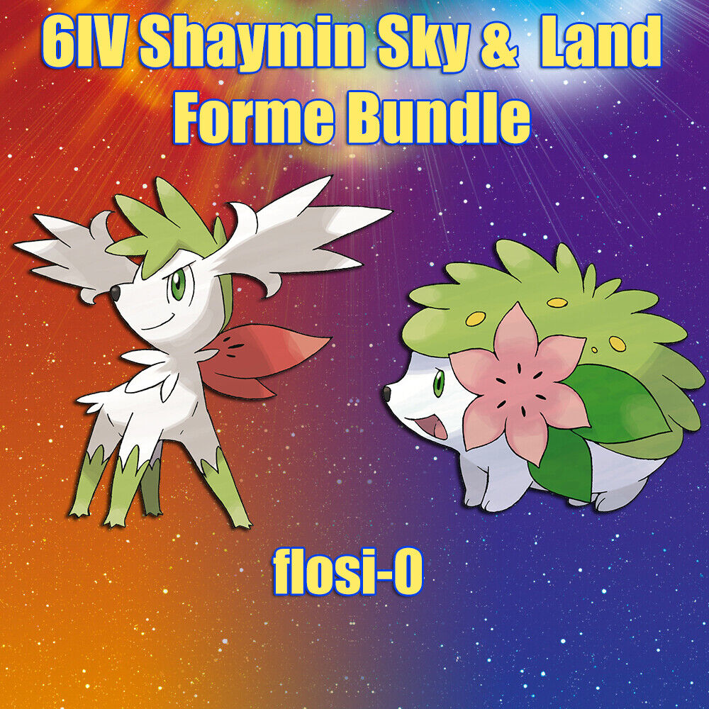 ✨ SHINY SHAYMIN SKY ✨ 6IV TIMID, BATTLE-READY