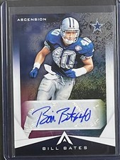 Bill Bates 2021 Panini Chronicles NFL Ascension Auto Cowboys - #ASC-BBA