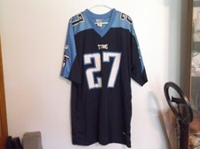 Puma Eddie George Jersey Tennessee Titans Blue Men’s Size XL   EUC