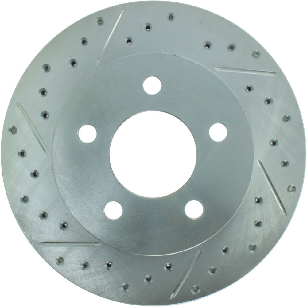 StopTech Select Sport 05-09 Subaru Legacy Select Slotted & Drilled Vented Right Rear Brake Rotor main image 0