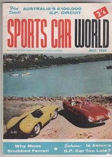 Sports Car World 1959 Jul Pegaso Mercedes 190SL Buick Invicta Morris Minor Gryph