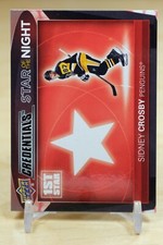2021-22 UD Credentials Star of The Night #1S-3 Sidney Crosby