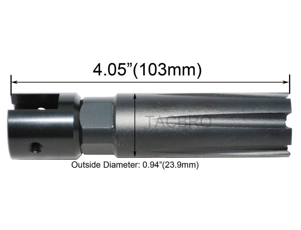 Aluminum Ruger 1022 Linear Compensator for Non-Threaded Ruger 10/22 LR ...