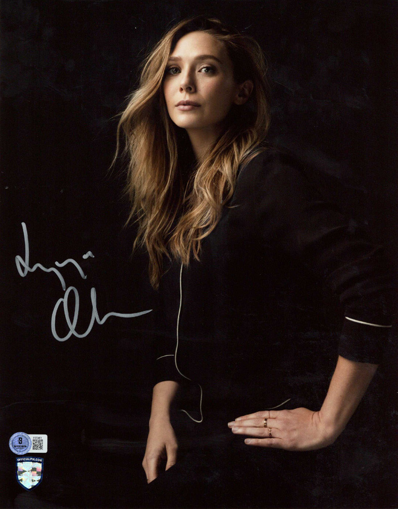 ELIZABETH OLSEN SIGNED AUTOGRAPHED 11x14 PHOTO CELEBRATED ACTRESS