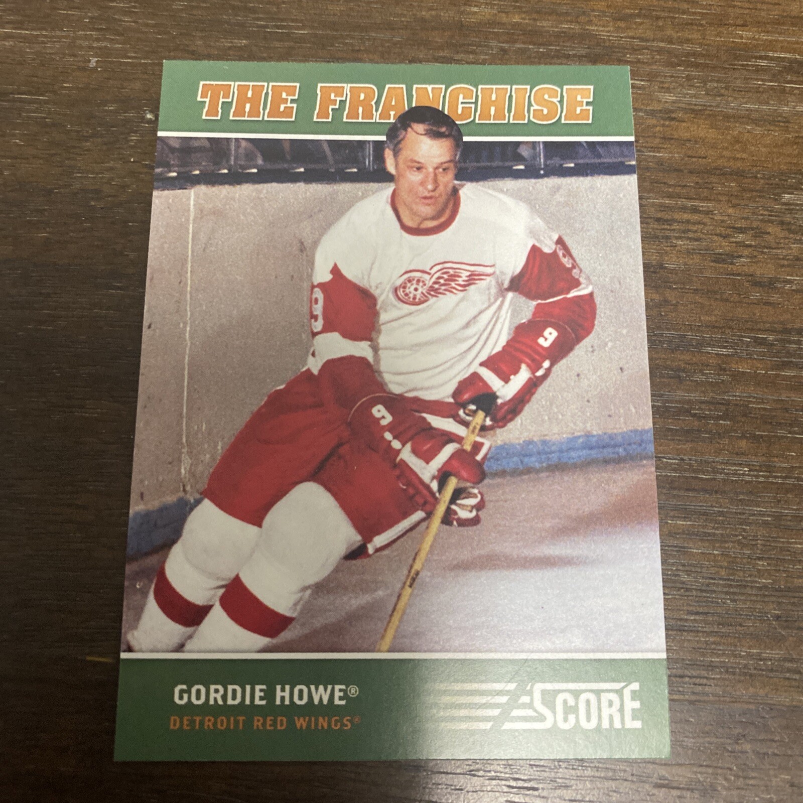 2012-13 Score The Franchise Original Six Gordie Howe #OS2