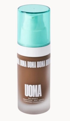 Uoma Beauty Say What Hydrating Foundation Black Pearl 30ml Neu unbenutzt T1W