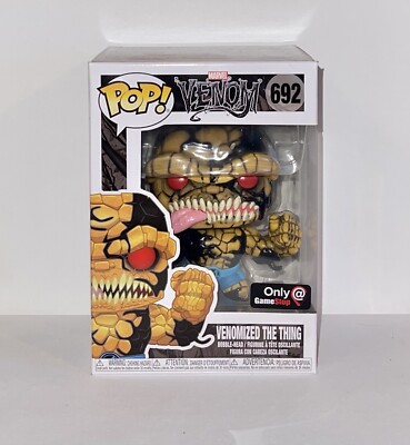 Funko Pop! VENOMIZED THE THING Gamestop Exclusive #692 | eBay
