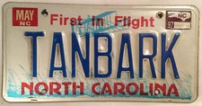 Vanity Tanbark Tan Bark License Plate Tree Tannery Leather Hide Tanning Oak Mill