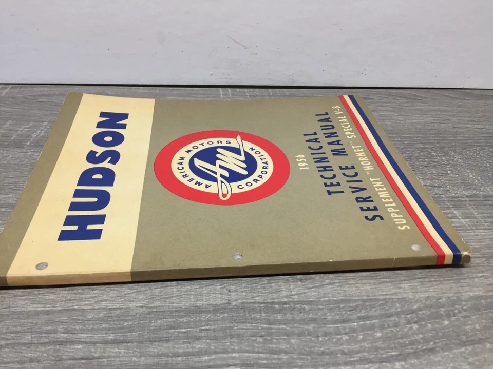 56 1956 Hudson Supplement Hornet special v-8 Technical Service Shop Manual OEM - Image 3 of 4