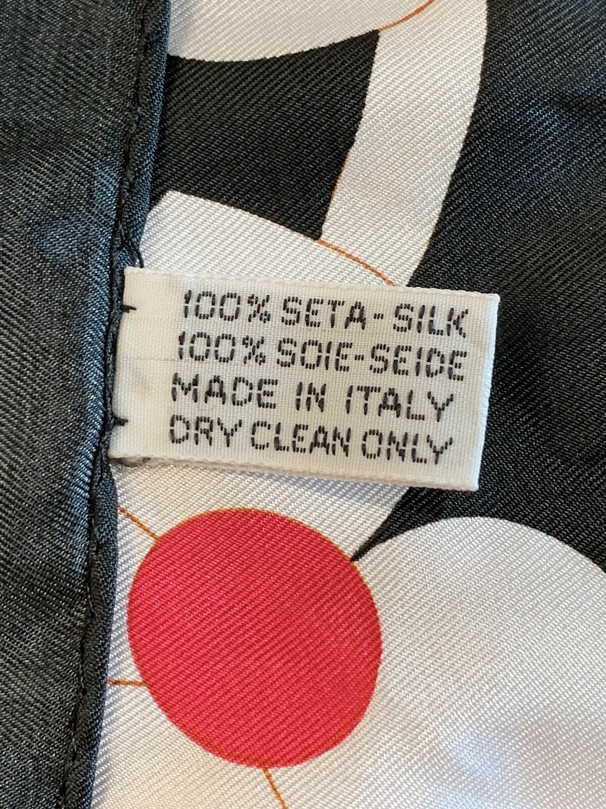 Authentic CHANEL Scarf Interlocking CCs w/ Floral… - image 5