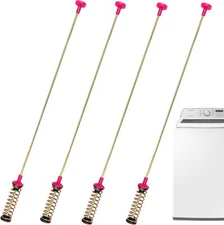 4 Pcs Washer Suspension Rod kit For Samsung WA45T3200AW WA45T3400AV WA45T3400AW