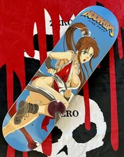Signed Hook-Ups Ninja Warrior(Mai) Skateboard