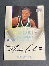 /199 2011 EXQUISITE Norris Cole RC Rookie Signatures Autograph Heat #81