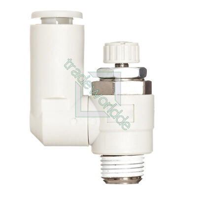 NEW 1PC SMC AS2301F-01-06S Air Flow Control Valve with Push-to-Connect Fitting