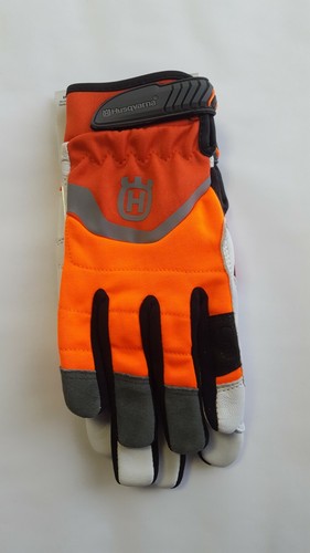 Guanti protettivi tecnici originali Husqvarna lavoro pelle motosega auto - Foto 15 di 15