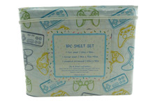 3pc Kids Gamer NEW Retro Game Controllers TWIN Microfiber Bedding Sheets Set NES