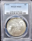 1899 Morgan Dollar MS-64 PCGS VIDEO