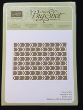 Stampin' Up ARROWS Embossing Folder - Brand New