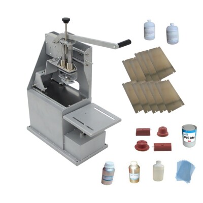 Pad Printing Kit: Pad Printer with Consumables for Pen Ball etc. Logos Use