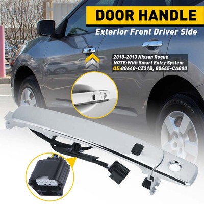 For 2010-2013 Nissan Rogue Door Handle Front Left Driver Side LH 80640-CZ31B EAW