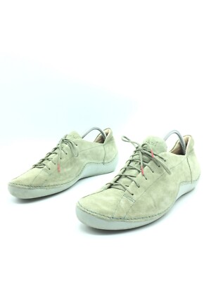 Think! Kapsl Zapatillas De Cuero Verdes Informales Para Mujeres T.42 UK.10 US.9