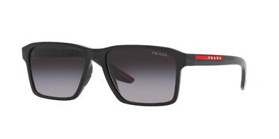 PRADA LINEA ROSSA SPS 05YS Black/Grey Shaded (1AB-09U) Sunglasses