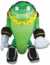 Sonic the hedgehog VECTOR The Crocodile 14" Tall Plush AUTHENTIC NEW
