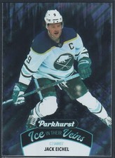 Jack Eichel Ice In Their Veins Card IV-15 2021-22 UD Parkhurst Hockey