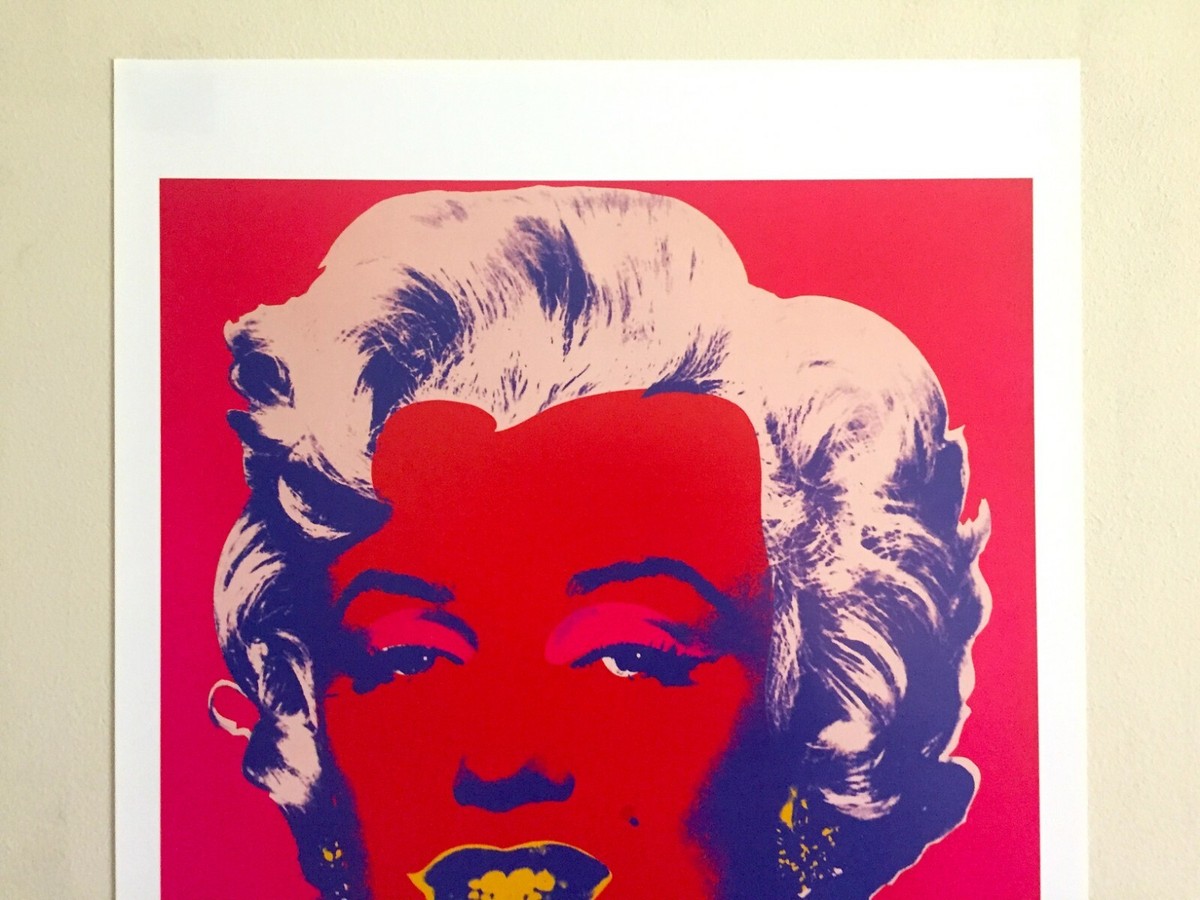 ANDY WARHOL FOUNDATION LITHO PRINT ICONIC POP ART POSTER