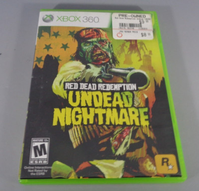 Red Dead Redemption: Undead Nightmare (Microsoft Xbox 360, 2010)