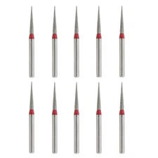 Dental Diamond Burs FG Needle Taper TC-20F Shape Fine Grit High Speed Burr