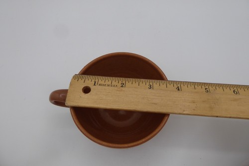 2 Russel Wright Iroquois Casual China Caramel Cups & Saucers 1950s Please Read - Picture 20 of 20